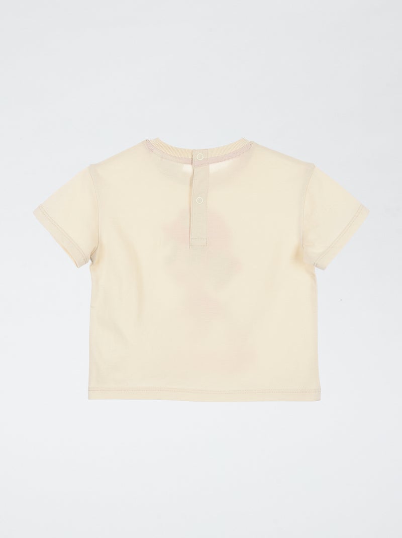 T-shirt 'PAW Patrol' met korte mouwen Biege - Kiabi
