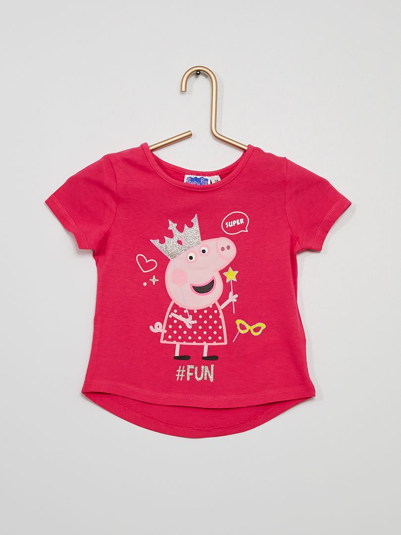 T-shirt 'Peppa Pig' roze - Kiabi