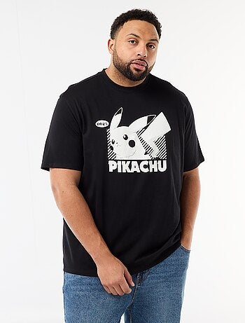 T-shirt 'Pikachu' 'Pokémon' à manches courtes