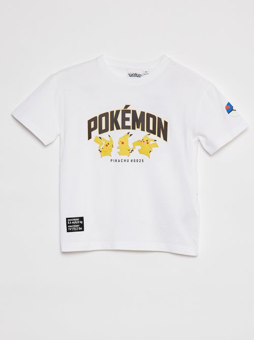 T-shirt 'Pikachu' 'Pokémon' - Kiabi