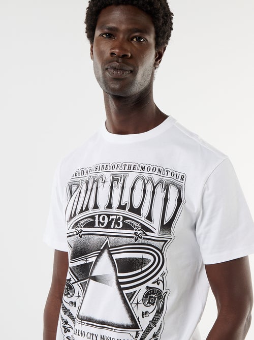 T-shirt 'Pink Floyd' met korte mouwen - Kiabi
