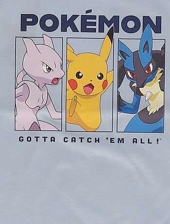 T-shirt 'Pokémon' à manches courtes