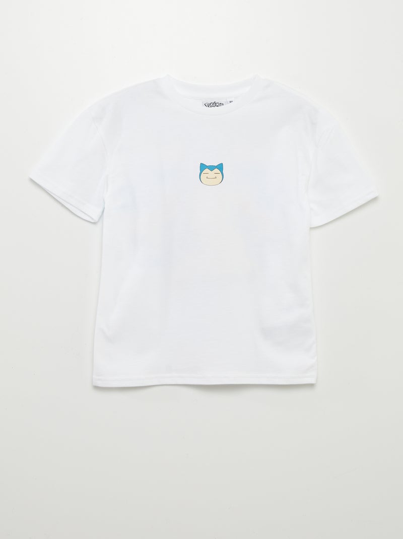 T-shirt 'Pokémon' Blanc - Kiabi