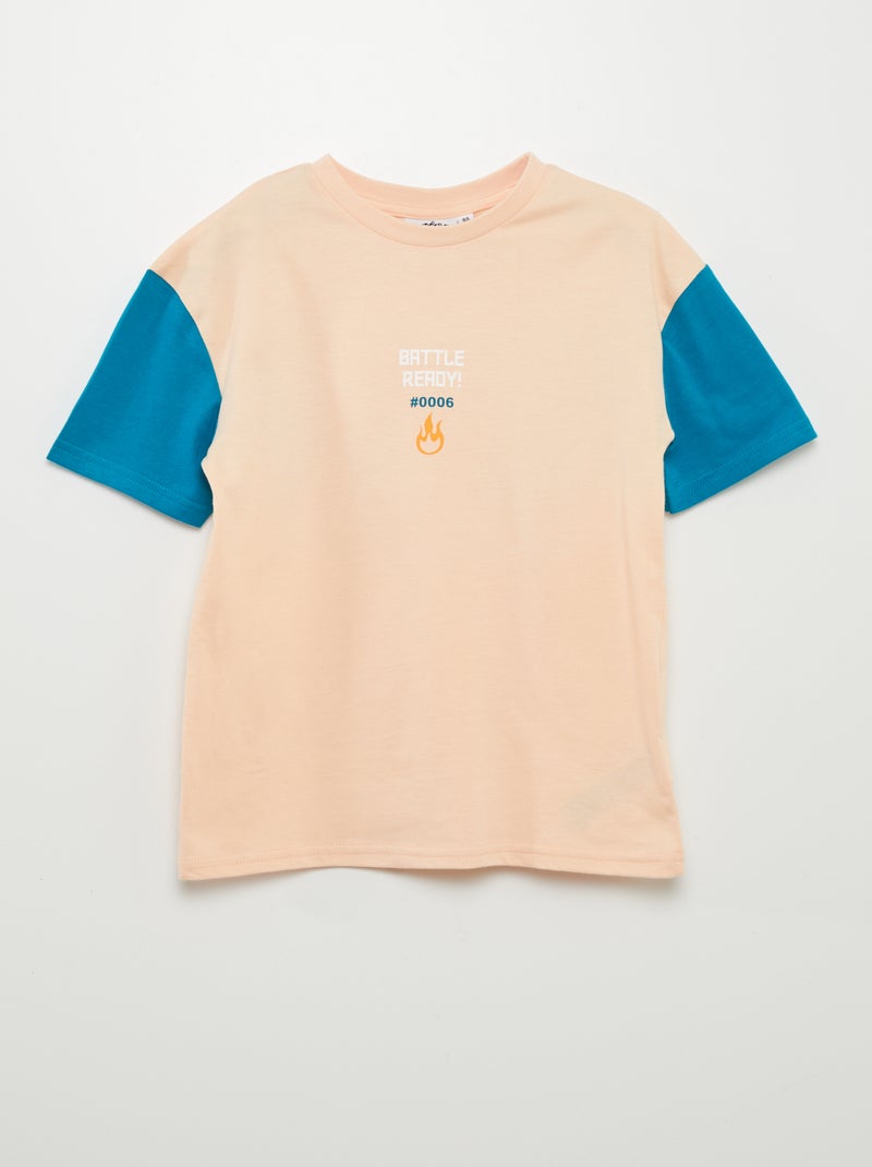 T-shirt 'Pokémon' Orange - Kiabi