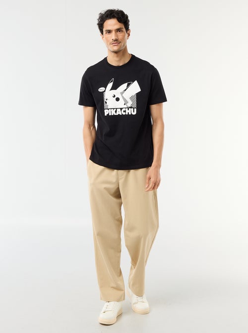 T-shirt 'Pokemon' 'Pikachu' à manches courtes - Kiabi
