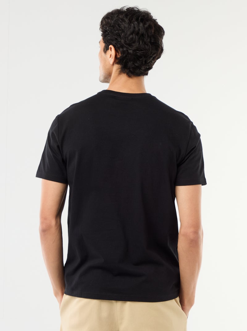 T-shirt 'Pokemon' 'Pikachu' met korte mouwen Zwart - Kiabi
