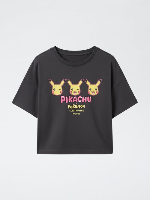 T-shirt 'Pokemon' 'Pikachu' met korte mouwen - Kiabi