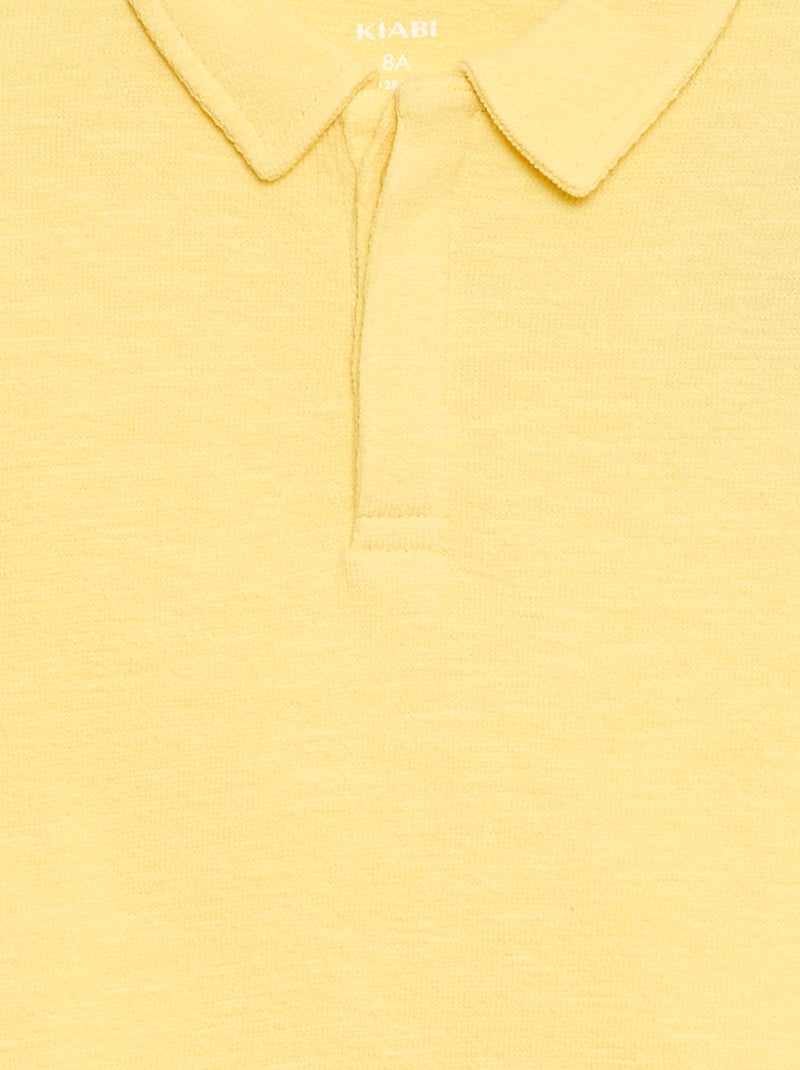 T-shirt polo Geel - Kiabi