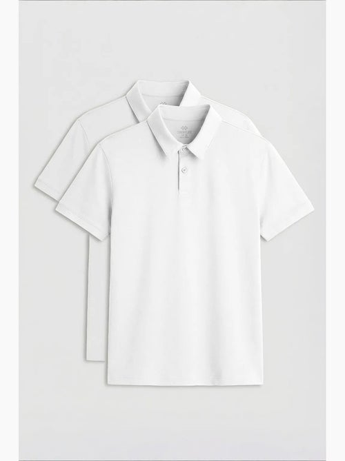 T-shirt polo homme en coton et élasthanne tommy - Kiabi
