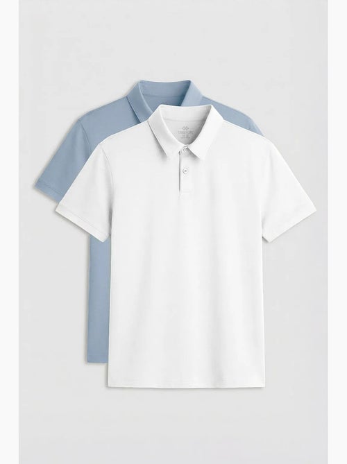 T-shirt polo homme en coton et élasthanne tommy - Kiabi