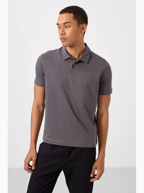 T-shirt polo homme en coton et élasthanne tommy - Kiabi