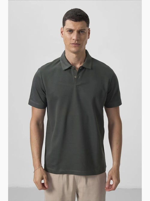 T-shirt polo homme en coton et élasthanne tommy - Kiabi