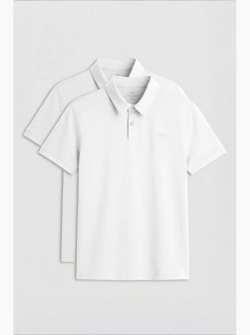 T-shirt polo homme en mélange de coton tommy - Kiabi