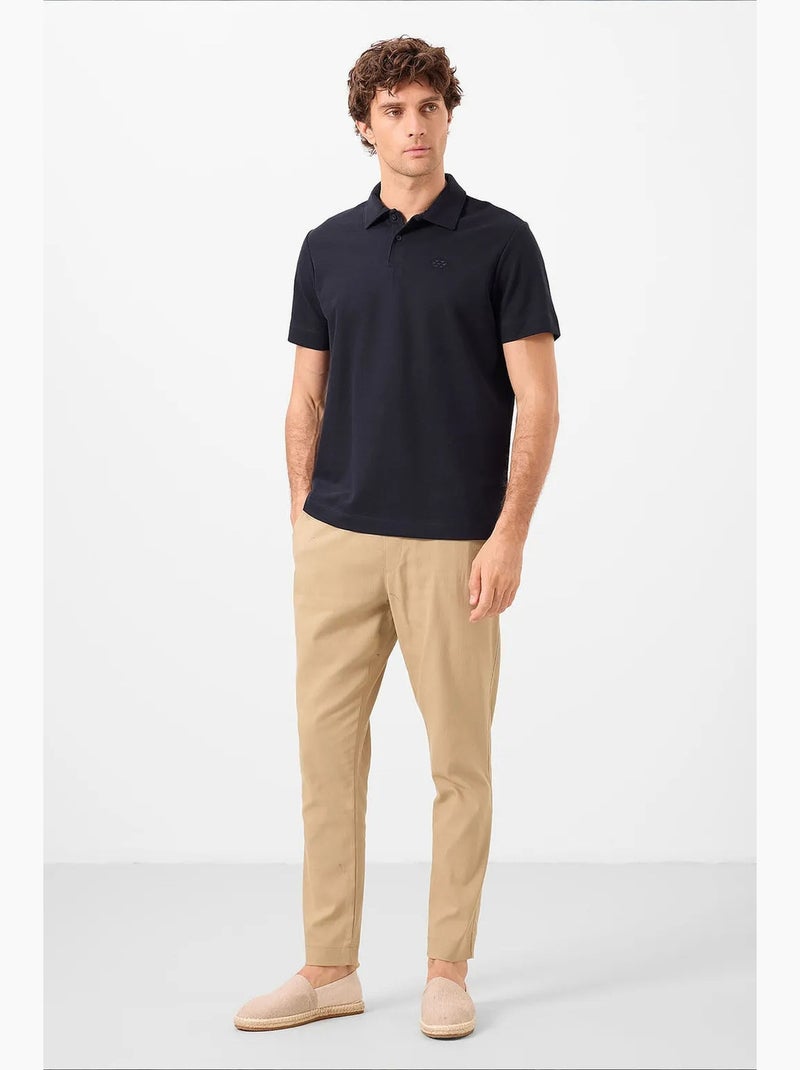 T-shirt polo homme en mélange de coton tommy Lin - Kiabi
