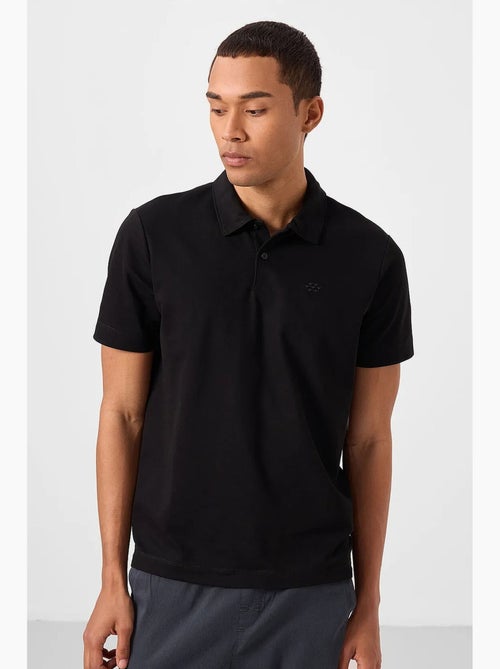 T-shirt polo homme en mélange de coton tommy - Kiabi