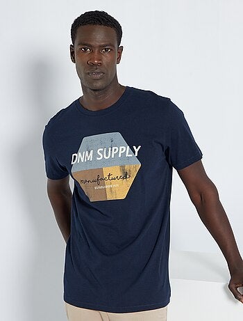T-shirt 'Produkt' en jersey - Kiabi