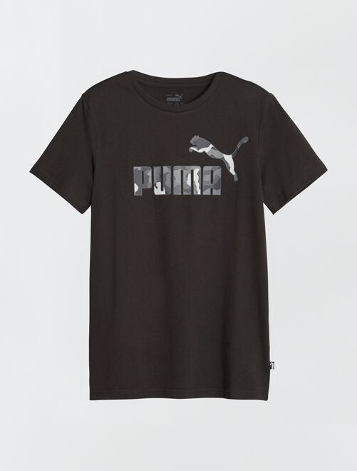 T-shirt 'Puma' à logo camouflage - Kiabi