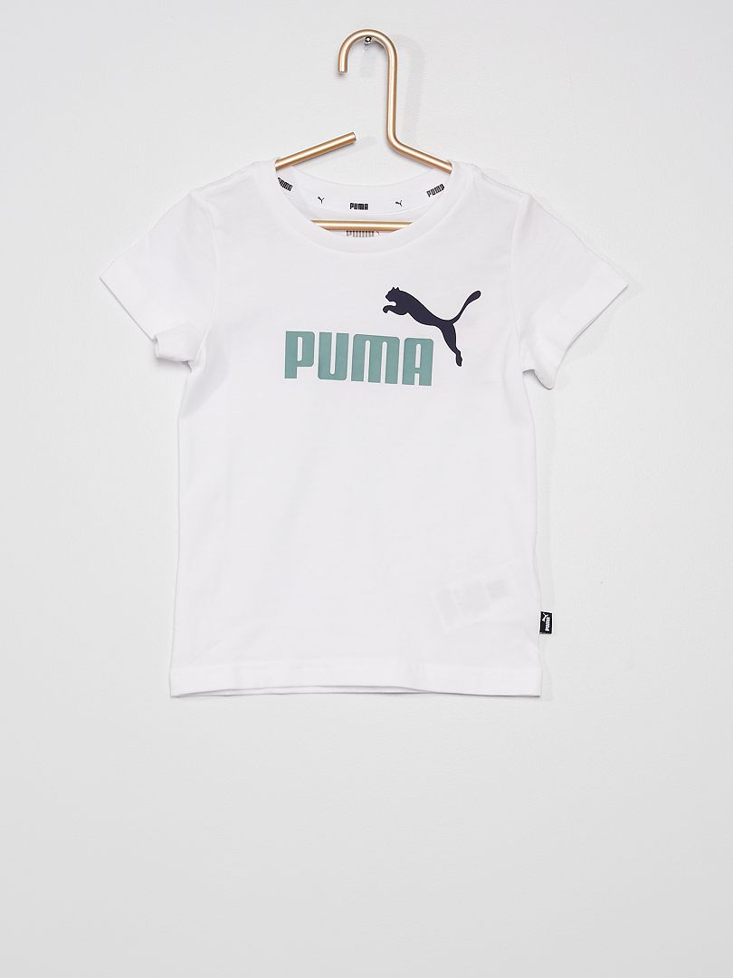 T-shirt 'Puma' WIT - Kiabi