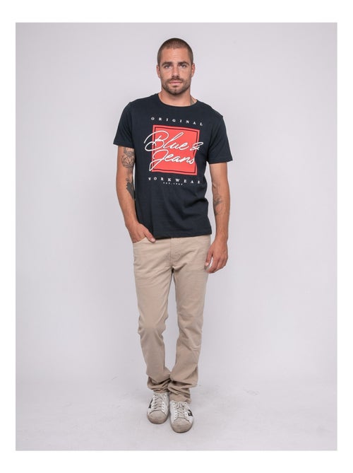 T-shirt pur coton à motif jablote - Kiabi T-shirt pur coton à motif jablote - Kiabi