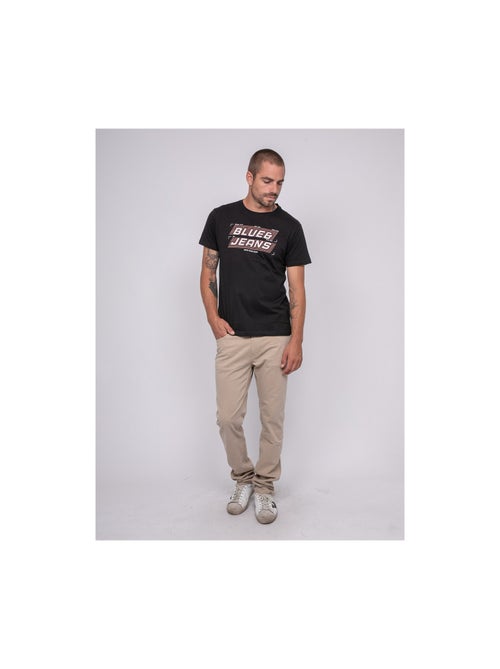 T-shirt pur coton à motif jordipal - Kiabi
