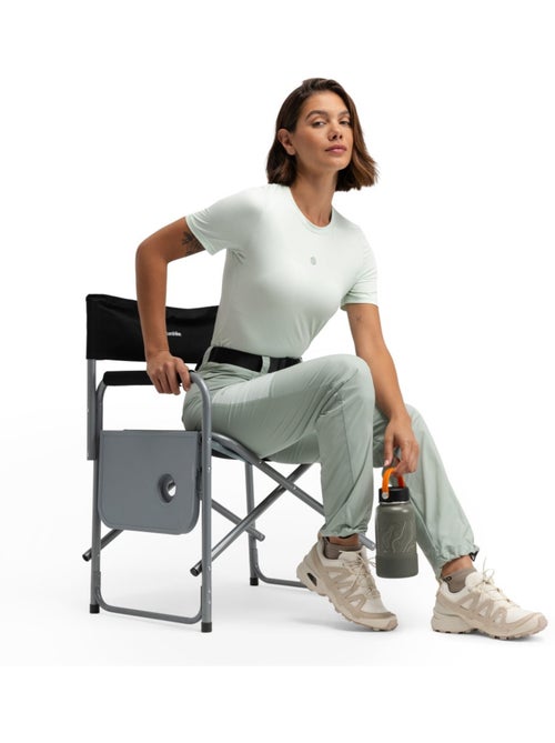 T-shirt randonnée manches courtes femme randonnée femme clarity mint - Kiabi