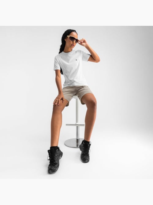 T-shirt randonnée manches courtes femme randonnée femme plitvice - Kiabi