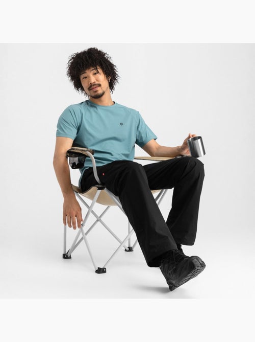 T-shirt randonnée manches courtes homme randonnée homme bay - Kiabi