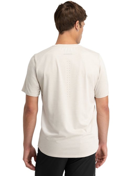 T-shirt randonnée manches courtes homme randonnée homme scout sand - Kiabi