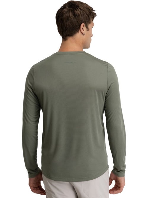 T-shirt randonnée manches longues homme randonnée homme reserve - Kiabi
