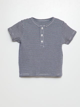 T-shirt rayé à manches courtes