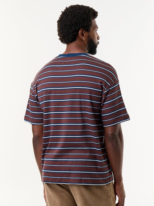 T-shirt rayé à manches courtes - Kiabi T-shirt rayé à manches courtes - Kiabi