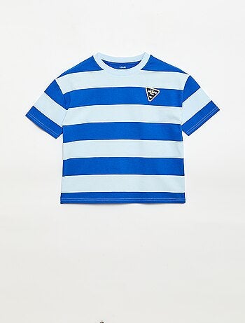 T-shirt manches courtes imprimé devant