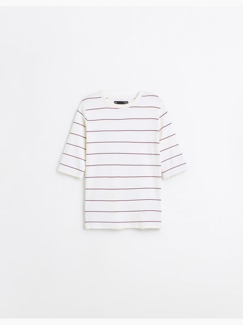 T-shirt rayé, mo fashion - Kiabi