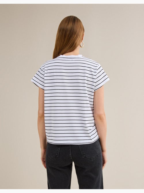 T-shirt rayé, MO Fashion - Kiabi T-shirt rayé, MO Fashion - Kiabi