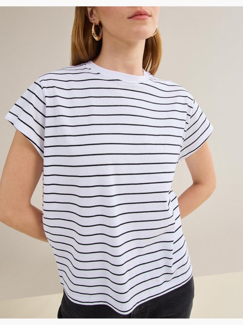 T-shirt rayé, MO Fashion - Kiabi T-shirt rayé, MO Fashion - Kiabi