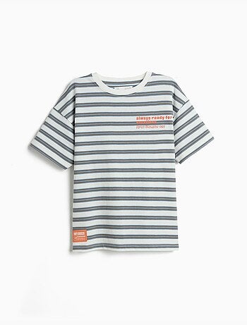 T-shirt rayé, MO Fashion