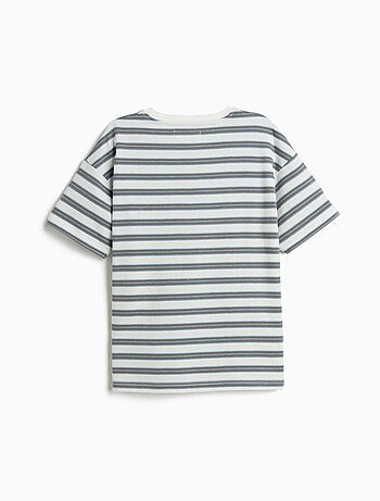 T-shirt rayé, MO Fashion