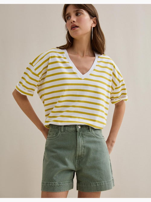 T-shirt rayé, MO Fashion - Kiabi T-shirt rayé, MO Fashion - Kiabi