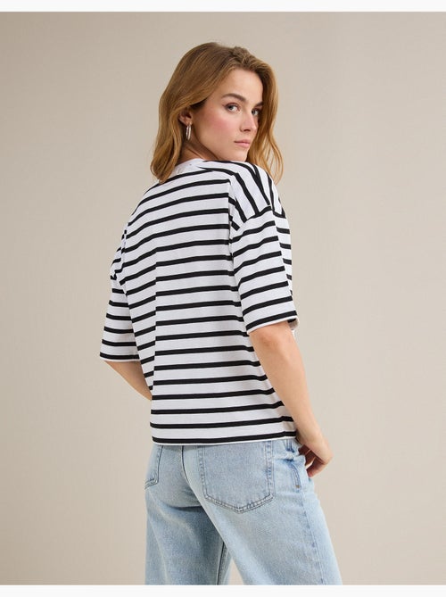 T-shirt rayé, MO Fashion - Kiabi