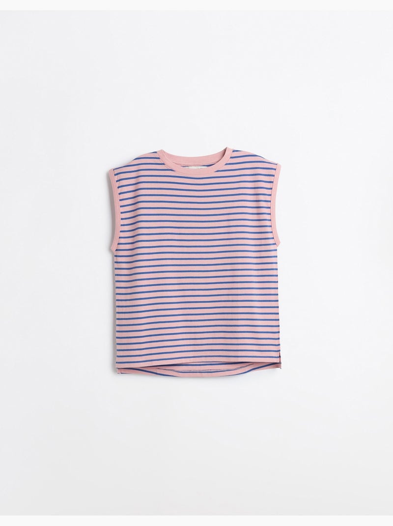 T-shirt rayé, MO Fashion Rose - Kiabi