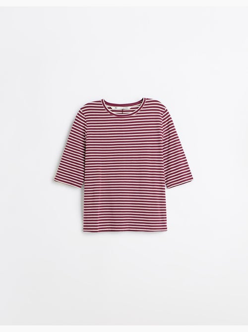 T-shirt rayé, mo fashion - Kiabi