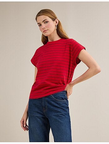 T-shirt rayé, MO Fashion