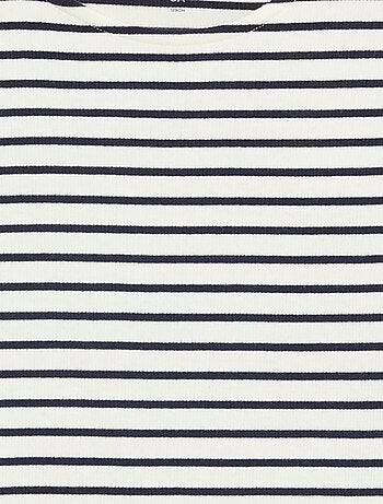 T-shirt rayé sans manches