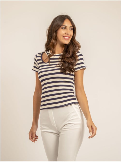 T-shirt rayures federine - Kiabi