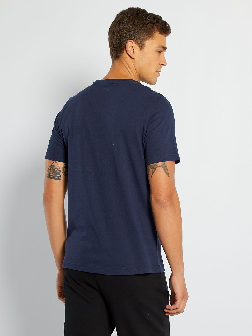 Polo reebok clearance bleu