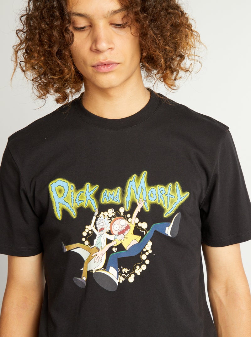 T-Shirt Homme Solenya Rick et Morty - Noir Clothing | Zavvi ance