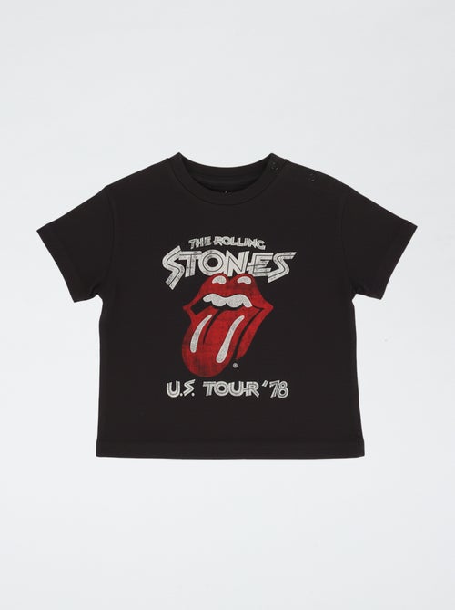 T-shirt 'Rolling Stones' à manches courtes - Kiabi