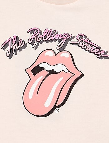 T-shirt 'Rolling Stones' à manches courtes