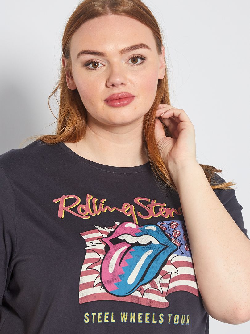 T shirt best sale rolling stones kiabi