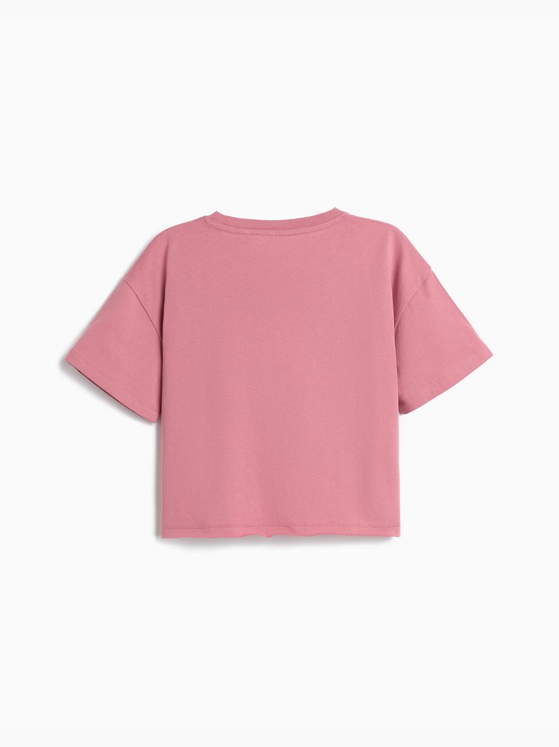 T-shirt Rolling Stones, MO Fashion Mauve lilas - Kiabi